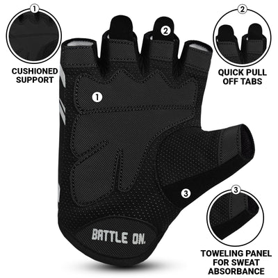 Gym Gloves - Black